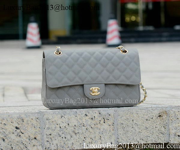 Chanel 2.55 Series Flap Bag Grey Cannage Pattern A1112 Gold Chanel 2.55 Series Flap Bag Grey Cannage Pattern A1112 Gold
