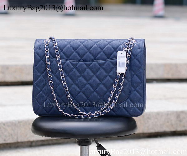 Chanel Maxi Quilted Classic Flap Bag Royal Cannage Pattern A58601 Silver Chanel Maxi Quilted Classic Flap Bag Royal Cannage Pattern A58601 Silver