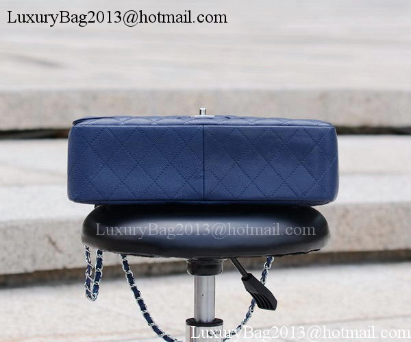 Chanel Maxi Quilted Classic Flap Bag Royal Cannage Pattern A58601 Silver Chanel Maxi Quilted Classic Flap Bag Royal Cannage Pattern A58601 Silver