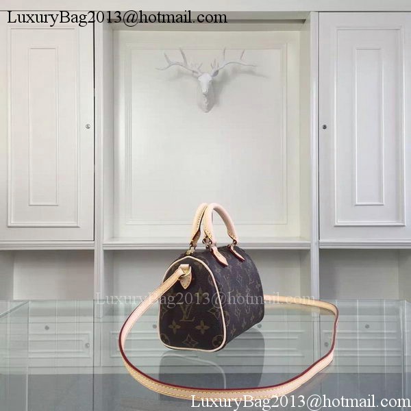 Louis Vuitton Monogram Canvas NANO SPEEDY M61252 Louis Vuitton Monogram Canvas NANO SPEEDY M61252