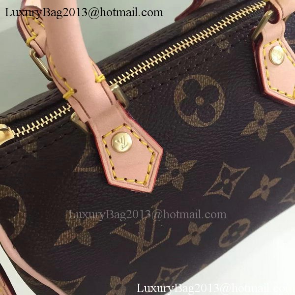 Louis Vuitton Monogram Canvas NANO SPEEDY M61252 Louis Vuitton Monogram Canvas NANO SPEEDY M61252