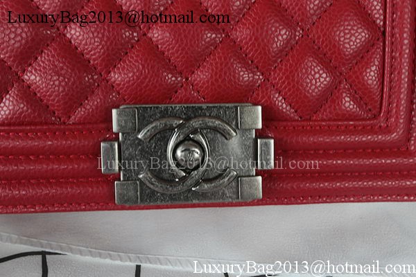 Boy Chanel mini Flap Bag Original Cannage Pattern A67085 Dark Red Boy Chanel mini Flap Bag Original Cannage Pattern A67085 Dark Red
