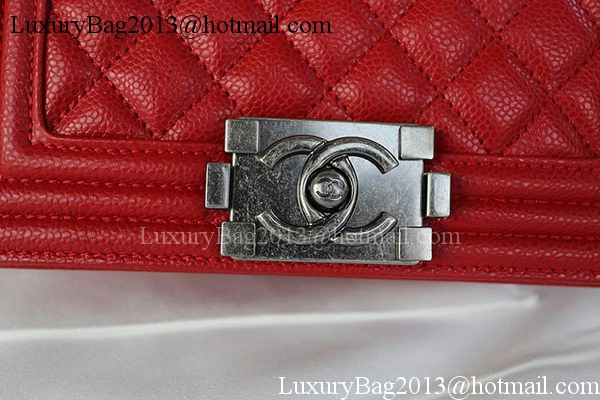 Boy Chanel mini Flap Bag Original Cannage Pattern A67085 Red Boy Chanel mini Flap Bag Original Cannage Pattern A67085 Red