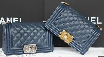 Boy Chanel mini Flap Bag Original Cannage Pattern A67085 Royal Boy Chanel mini Flap Bag Original Cannage Pattern A67085 Royal