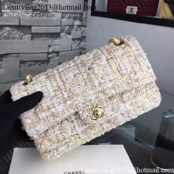 Chanel 2.55 Series Flap Bag Original Fabric A1025 Apricot Chanel 2.55 Series Flap Bag Original Fabric A1025 Apricot