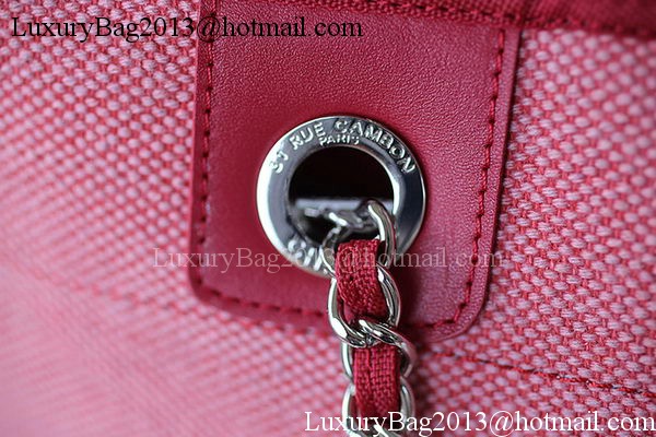 Chanel Medium Canvas Tote Shopping Bag A67001 Pink Chanel Medium Canvas Tote Shopping Bag A67001 Pink