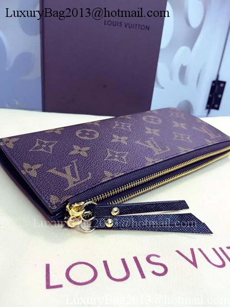 Louis Vuitton Monogram Canvas ADELE WALLET M61287 Black Louis Vuitton Monogram Canvas ADELE WALLET M61287 Black