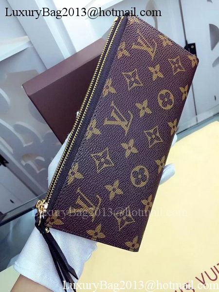 Louis Vuitton Monogram Canvas ADELE WALLET M61287 Red Louis Vuitton Monogram Canvas ADELE WALLET M61287 Red