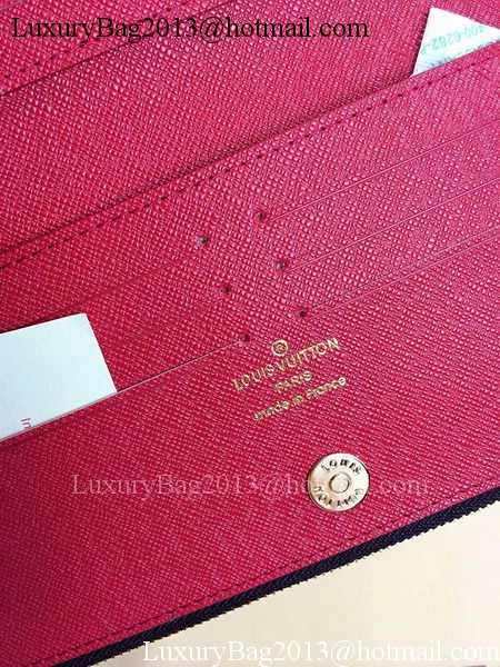 Louis Vuitton Monogram Canvas ADELE WALLET M61287 Red Louis Vuitton Monogram Canvas ADELE WALLET M61287 Red