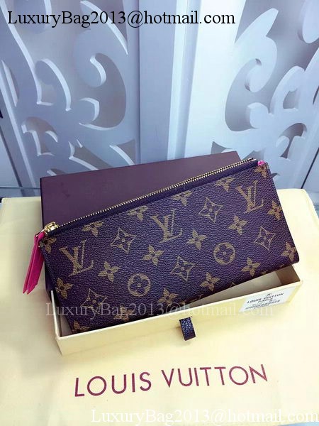Louis Vuitton Monogram Canvas ADELE WALLET M61287 Rose Louis Vuitton Monogram Canvas ADELE WALLET M61287 Rose