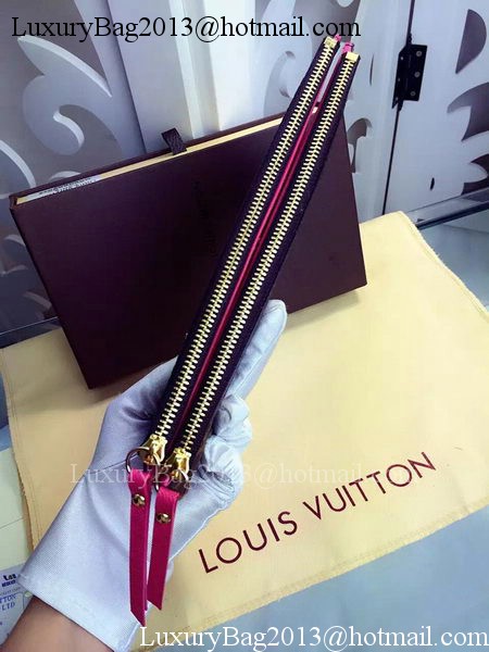 Louis Vuitton Monogram Canvas ADELE WALLET M61287 Rose Louis Vuitton Monogram Canvas ADELE WALLET M61287 Rose