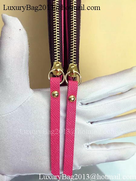 Louis Vuitton Monogram Canvas ADELE WALLET M61287 Rose Louis Vuitton Monogram Canvas ADELE WALLET M61287 Rose