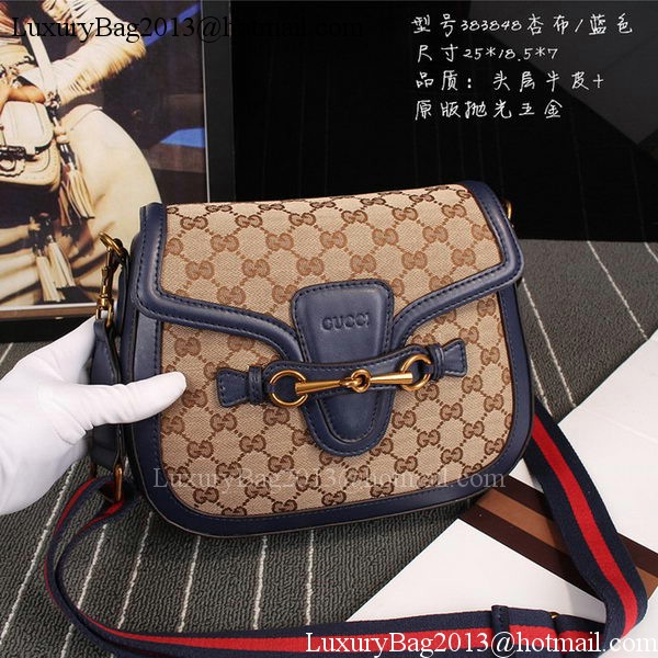 Gucci Lady Web GG Canvas Shoulder Bag 383848