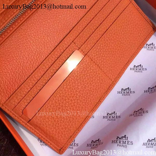 Hermes Grainy Leather Bifold Wallet H8000 Hermes Grainy Leather Bifold Wallet H8000