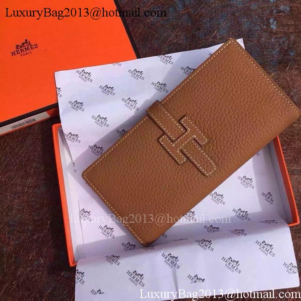Hermes Grainy Leather Bifold Wallet H8000 Hermes Grainy Leather Bifold Wallet H8000