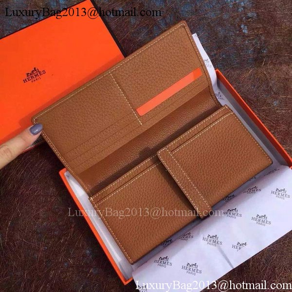 Hermes Grainy Leather Bifold Wallet H8000 Hermes Grainy Leather Bifold Wallet H8000