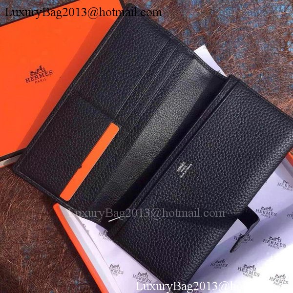 Hermes Grainy Leather Bifold Wallet H8000 Hermes Grainy Leather Bifold Wallet H8000