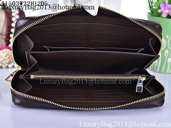 Louis Vuitton Damier Ebene Canvas ZIPPY XL WALLET N41503 Louis Vuitton Damier Ebene Canvas ZIPPY XL WALLET N41503