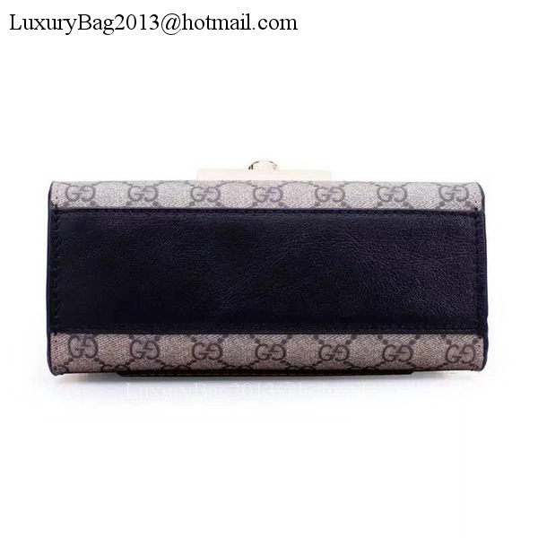 Gucci Padlock GG Supreme Shoulder Bags 409487 Black Gucci Padlock GG Supreme Shoulder Bags 409487 Black