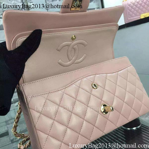 Chanel 2.55 Series Flap Bag Lambskin Leather A5024 Pink Chanel 2.55 Series Flap Bag Lambskin Leather A5024 Pink