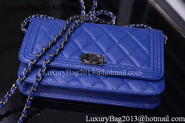 Boy Chanel mini Flap Bags Bright Cannage Pattern A33815 Blue Boy Chanel mini Flap Bags Bright Cannage Pattern A33815 Blue