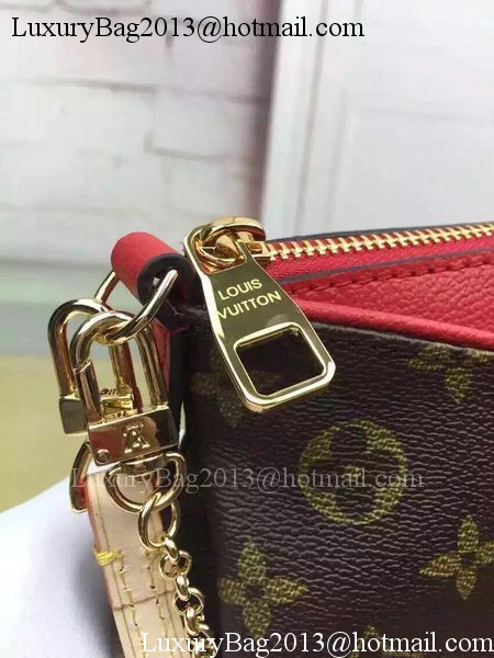 Louis Vuitton Monogram Canvas PALLAS CLUTCH M41638 Cherry Louis Vuitton Monogram Canvas PALLAS CLUTCH M41638 Cherry