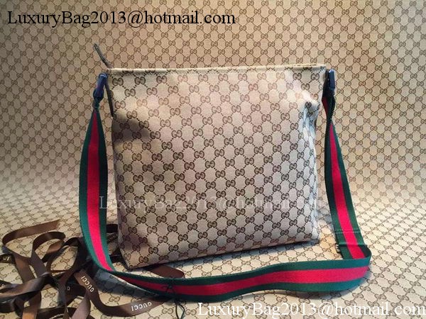 Gucci GG Canvas Medium Messenger Bags 189751 Brown Gucci GG Canvas Medium Messenger Bags 189751 Brown