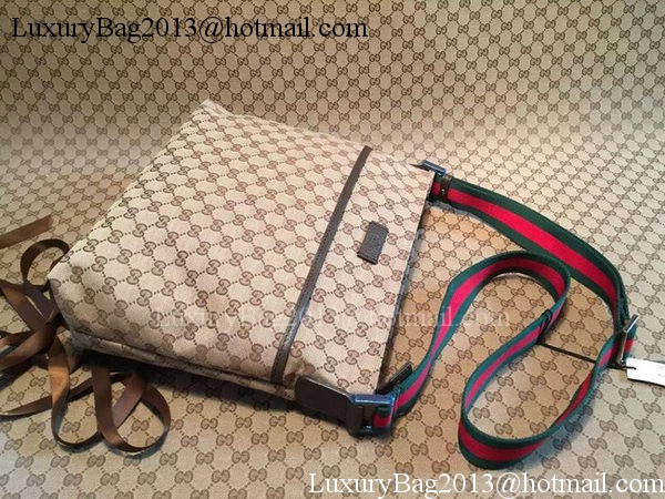 Gucci GG Canvas Medium Messenger Bags 189751 Brown Gucci GG Canvas Medium Messenger Bags 189751 Brown
