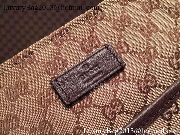 Gucci GG Canvas Medium Messenger Bags 189751 Brown Gucci GG Canvas Medium Messenger Bags 189751 Brown