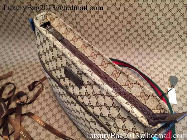 Gucci GG Canvas Medium Messenger Bags 189751 Brown Gucci GG Canvas Medium Messenger Bags 189751 Brown