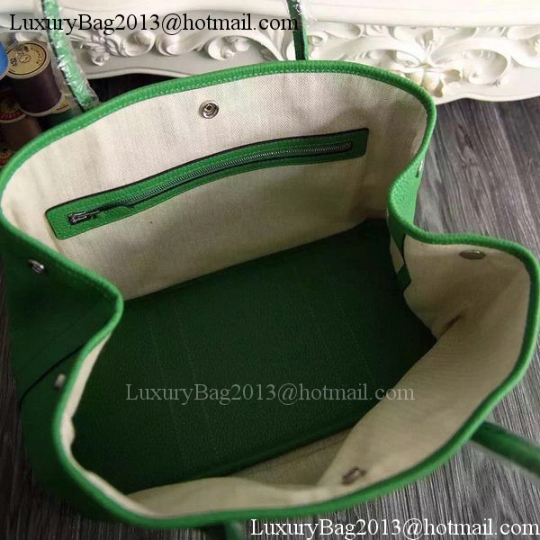 Hermes Garden Party 36cm 30cm Tote Bag Original Leather Green Hermes Garden Party 36cm 30cm Tote Bag Original Leather Green