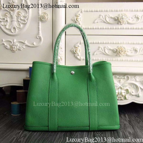 Hermes Garden Party 36cm 30cm Tote Bag Original Leather Green Hermes Garden Party 36cm 30cm Tote Bag Original Leather Green
