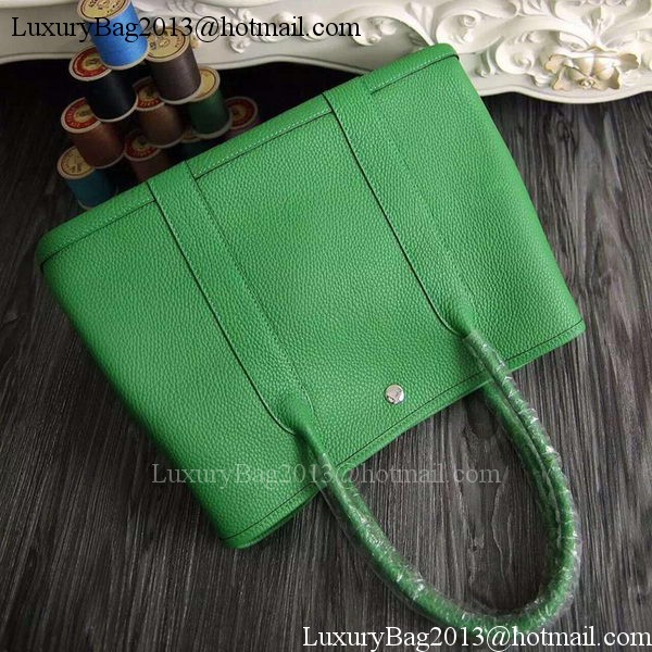 Hermes Garden Party 36cm 30cm Tote Bag Original Leather Green Hermes Garden Party 36cm 30cm Tote Bag Original Leather Green