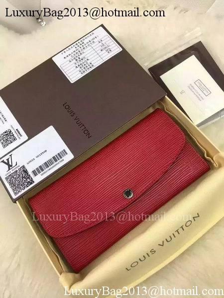 Louis Vuitton Epi Leather EMILIE WALLET M60852 Coquelicot Louis Vuitton Epi Leather EMILIE WALLET M60852 Coquelicot