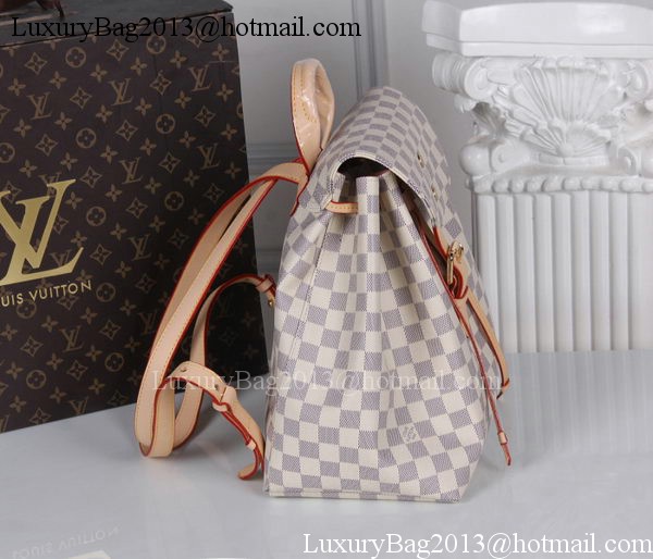 Louis Vuitton Damier Azur Canvas SPERONE Backpack N41578 Louis Vuitton Damier Azur Canvas SPERONE Backpack N41578