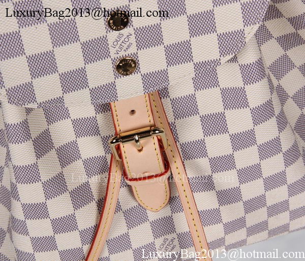 Louis Vuitton Damier Azur Canvas SPERONE Backpack N41578 Louis Vuitton Damier Azur Canvas SPERONE Backpack N41578