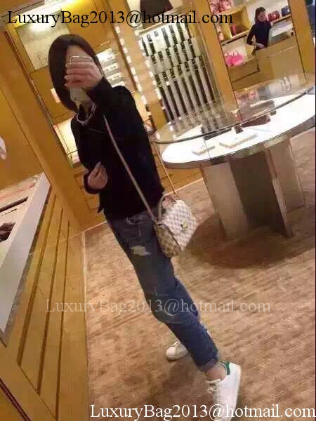 Louis Vuitton N41581 Damier Azur Canvas CROISETTE Bag Louis Vuitton N41581 Damier Azur Canvas CROISETTE Bag