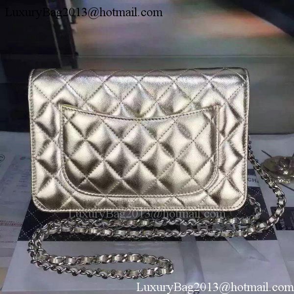 Chanel mini Flap Bag Gold Cannage Pattern A8373 Silver Chanel mini Flap Bag Gold Cannage Pattern A8373 Silver