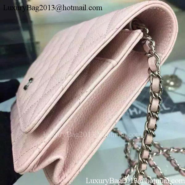 Chanel mini Flap Bag Pink Cannage Pattern A8373 Silver Chanel mini Flap Bag Pink Cannage Pattern A8373 Silver