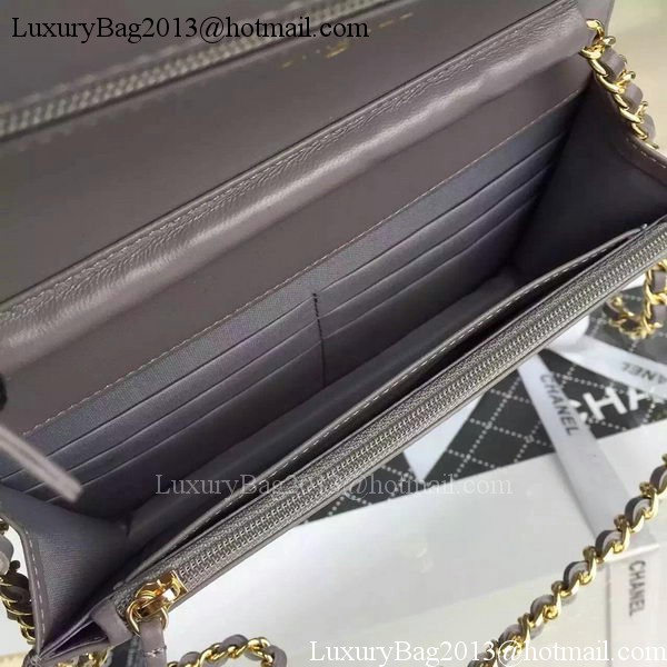 Chanel mini Flap Bag Chevron Leather A33814 Grey Chanel mini Flap Bag Chevron Leather A33814 Grey
