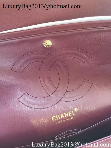 Chanel Classic Flap Bag Burgundy Original Patent Leather A1113 Gold Chanel Classic Flap Bag Burgundy Original Patent Leather A1113 Gold