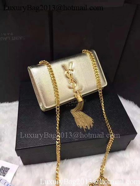 Yves Saint Laurent Cross-body Shoulder Bag Y9012 Gold Yves Saint Laurent Cross-body Shoulder Bag Y9012 Gold