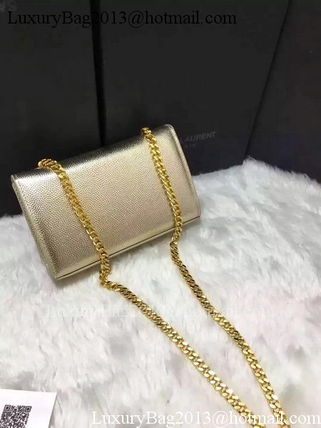 Yves Saint Laurent Cross-body Shoulder Bag Y9012 Gold Yves Saint Laurent Cross-body Shoulder Bag Y9012 Gold