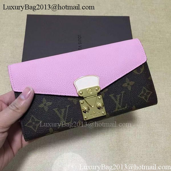 Louis Vuitton Monogram Canvas PALLAS WALLET M58413 Pink Louis Vuitton Monogram Canvas PALLAS WALLET M58413 Pink