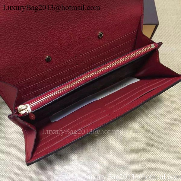 Louis Vuitton Monogram Canvas PALLAS WALLET M58413 Red Louis Vuitton Monogram Canvas PALLAS WALLET M58413 Red