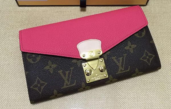 Louis Vuitton Monogram Canvas PALLAS WALLET M58413 Rose
