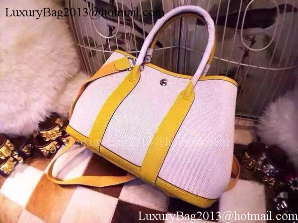 Hermes Garden Party 36cm Tote Bags Canvas HGP1927 Yellow Hermes Garden Party 36cm Tote Bags Canvas HGP1927 Yellow