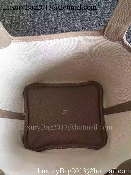 Hermes Picotin Lock 18cm Bag Canvas HPL8618T Grey Hermes Picotin Lock 18cm Bag Canvas HPL8618T Grey