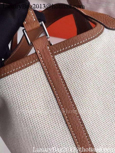 Hermes Picotin Lock 18cm Bag Canvas HPL8618T Wheat Hermes Picotin Lock 18cm Bag Canvas HPL8618T Wheat