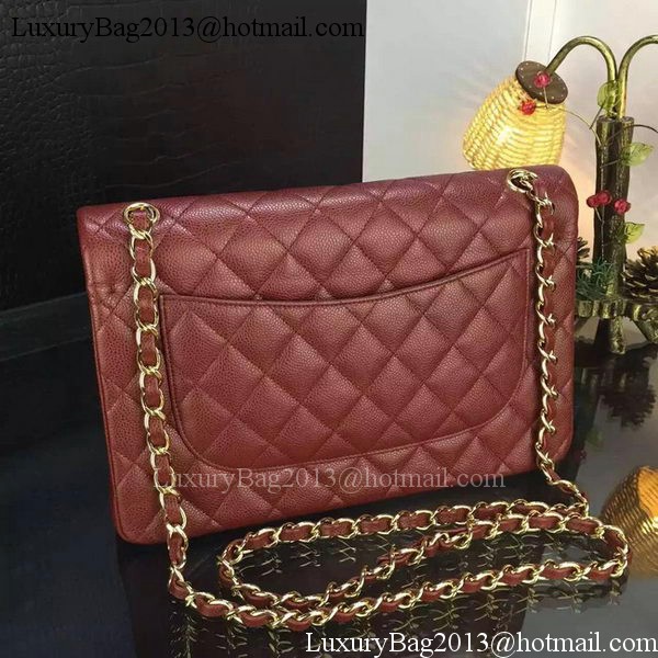 Chanel Classic Flap Bag Original Cannage Patterns A1119 Burgundy Chanel Classic Flap Bag Original Cannage Patterns A1119 Burgundy